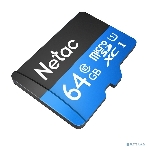Флеш карта microSDHC 64Gb Netac P500 NT02P500STN-064G-R (с SD адаптером) 80Mb/s, фото12