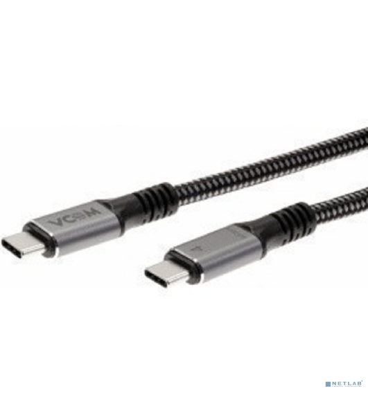 Кабель Thunderbolt4/USB4 Type-C, 5K@60Hz, 40Gbps, PD 100W, 5A, VCOM, 1.2м CU540M-1.2M