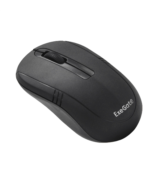 Мышь беспроводная ExeGate Professional Standard SR-9021 черный, 1200 dpi, радиоканал, USB, кнопки - 3