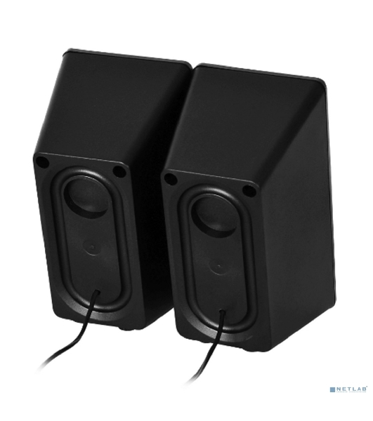 Акустическая система Oklick OK-165 2.0 черный 6Вт
