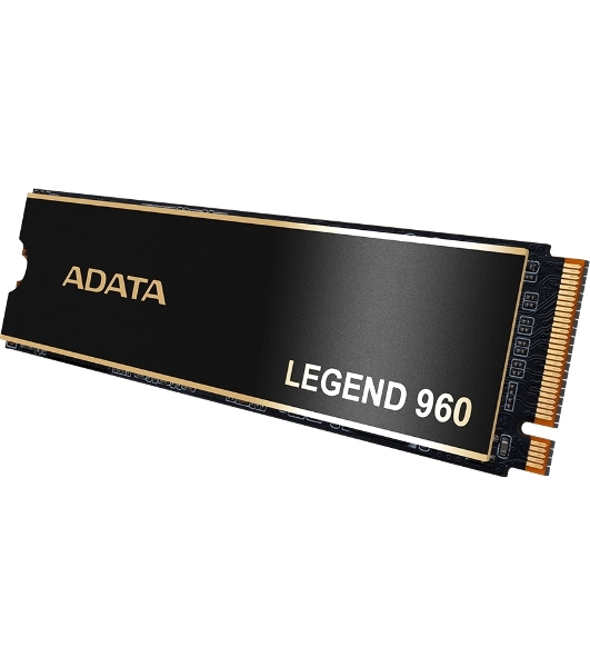 Накопитель SSD ADATA LEGEND 960, 2Tb, PCIe 4.0 x4, M.2 2280, NVMe, R/W 7400/6800, с радиатором