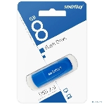 Флешка USB Smartbuy Scout Blue (SB008Gb2SCB), 8Gb, USB 2.0, R/W 15/8, синий, фото 1