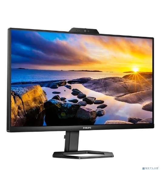 Монитор 23.8' Philips 24E1N5300HE IPS 1920x1080, 75 Гц, 4 мс, 16:9, 300 кд/м2, 1хHDMI, 1хDP, 5xUSB, черный