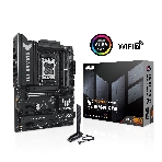 Материнская плата ASUS TUF GAMING B850-PLUS WIFI, Socket AM5, AMD B850, 4xDDR5, 4xSATA, 3xM.2, 1xPCIe 5.0 x16, 1xPCIe 4.0 x16, 2xPCIe 4.0 x1, 1xHDMI, 1xDP, 1x 2.5Gb LAN, Wi-Fi 7, 3xUSB-A 10Gbps, 4xUSB-A 5Gbps, 1xUSB-C 20Gbps, 2xUSB-A 2.0, 5x3.5 мм, 7.1, ATX, фото2