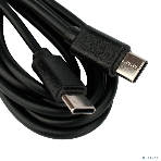 Кабель USB2.0 Гарнизон GCC-USB2-CMCM-6, Type-C/Type-C, 3А, 45Вт, PD/QC3.0, медь, 1.8м, черный, пакет, фото3