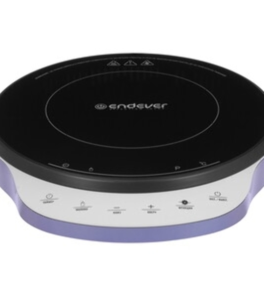 Плитка электрическая индукционного типа Endever Skyline IP-70, черный, мощность 1800 Вт, диаметр посуды 12-26 см, 10 режимов мощности, 5 шт/уп