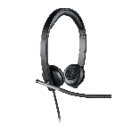 Гарнитура Logitech H650e чёрный, проводная, USB, фото20