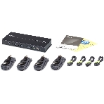 Переключатель КМ 4-портовый USB с функцией Boundless Switching (кабели включены) 4-Port USB Boundless KM Switch, фото5