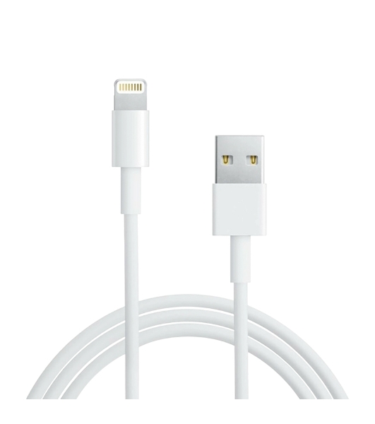 Кабель Rexant USB-A – Lightning, 2,4А, 2м, ПВХ, белый