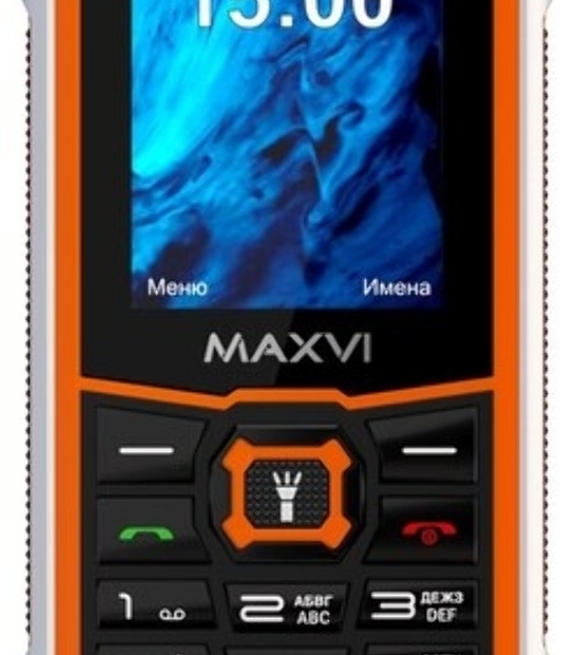Мобильный телефон Maxvi R10 оранжевый