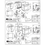 Духовой шкаф электрический Electrolux LOE8F38Z с конвекцией, объем 72 л, 17 режимов, очистка каталитическая, 3 стекла в дверце, направляющие проволочные + телескопические (1 уровень),черное стекло, фото3
