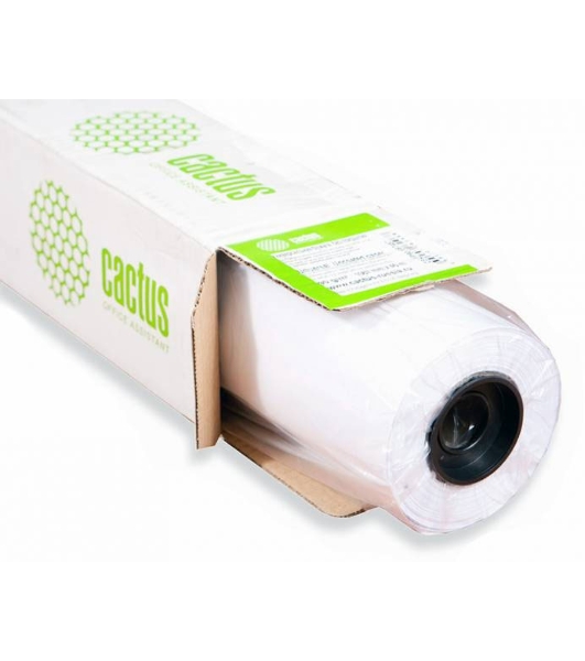 Бумага Cactus Eco CS-LFP80-610457E 24'(A1) 610мм-45.7м/80г/м2 CIE155% универсальная втулка:50.8мм (2') (упак.:1рул)