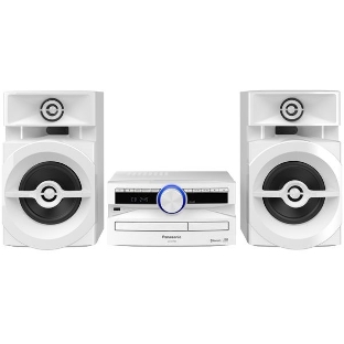 Минисистема Panasonic SC-UX100EE-W белый 300Вт/CD/CDRW/FM/USB/BT