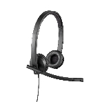 Гарнитура Logitech USB Headset H570e Stereo чёрный, проводная, USB, фото19