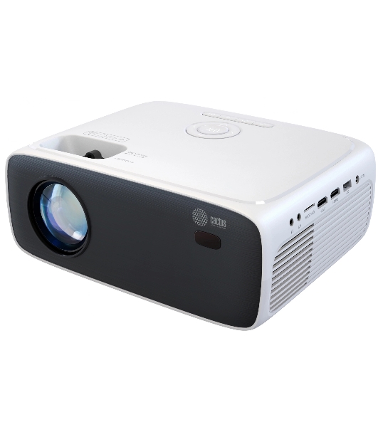 Проектор Cactus CS-PRM.07WT.Full HD LCD 3200Lm LS 320Lm ANSI (1920x1080) 1500:1 ресурс лампы:30000часов 1xUSB typeA 3xHDMI 1.16кг