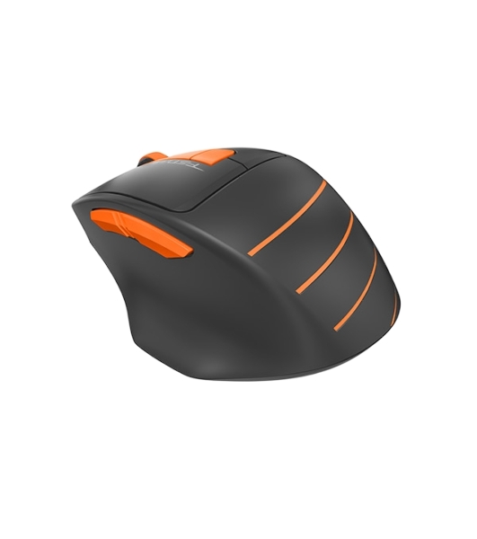Мышь беспроводная A4Tech Fstyler FG30S серый/оранжевый, 2000 dpi, радиоканал, USB, кнопки - 6