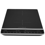 Плитка электрическая индукционного типа с двумя конфорками ENDEVER Skyline IP-67, черный, мощность 1800 Вт+1300 Вт, диаметр посуды 12-26 см, 2 шт/уп, фото4