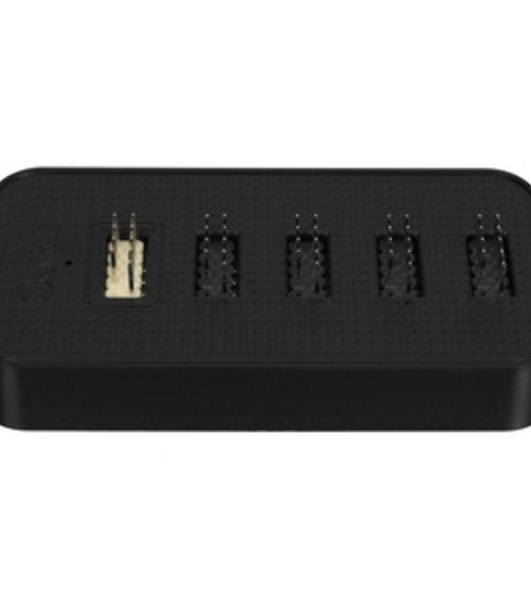USB-концентратор внутренний Ocypus Delta EU04 BK, USB 2.0, SATA 15 pin