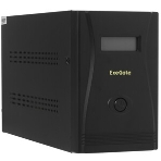 Источник бесперебойного питания ExeGate Smart LB-1000.LCD.AVR.2SH (1000VA/650W, LCD, AVR, 2*Schuko, батарея 12V 9Ah, черный), фото21