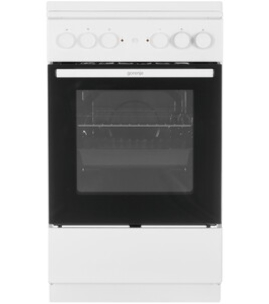 Плита комбинированная Gorenje GK5A12WG белый, конфорок 2 газовых и 2 электрических, духовка 68 л, 50 см x 85 см x 59.4 см