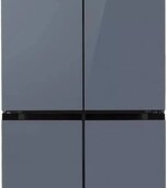 Холодильник LEX LCD505GbGID серый трехкамерный 321/144л морозилка снизу, No Frost, Side by Side