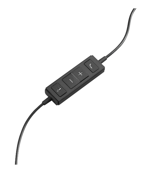 Гарнитура Logitech USB Headset H570e Stereo чёрный, проводная, USB