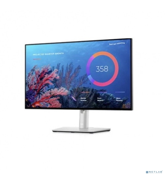 Монитор 23.8' Dell U2422HE IPS 1920x1080, 60 Гц, 5 мс, 16:9, 250 кд/м2, 1xHDMI, 1xDP, 1xUSB-C, 1xRJ-45, 1x3.5 мм, 4xUSB, черный