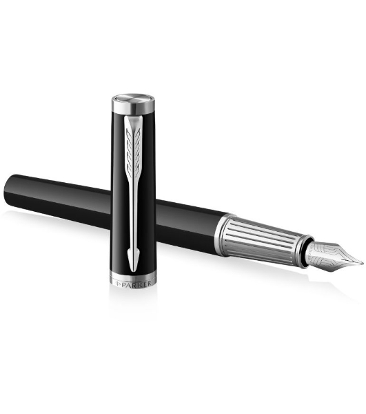 Ручка перьевая Parker Ingenuity Core F570 (2181994) Black СT, F, сталь нержавеющая, подарочная коробка