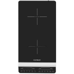 Плитка электрическая индукционного типа с двумя конфорками ENDEVER Skyline IP-67, черный, мощность 1800 Вт+1300 Вт, диаметр посуды 12-26 см, 2 шт/уп, фото3