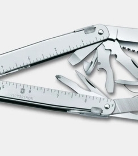 Мультитул Victorinox SwissTool X Plus Ratchet (3.0339.L) 115мм 40функций серебристый карт.коробка