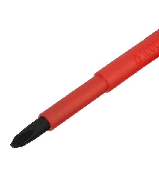 Отвертка Matrix Insulated, PH2 x 100 мм, CrMo, до 1000 В, двухкомп.рукоятка