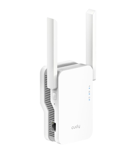Повторитель беспроводного сигнала Cudy RE1800 AX1800 10/100/1000BASE-TX/Wi-Fi белый