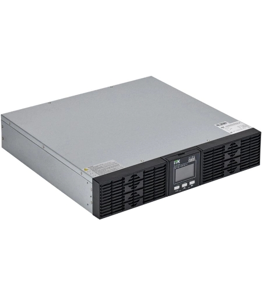 Источник бесперебойного питания Online Rackmount 3кВА/3кВт, однофазный с LCD дисплеем 72VDC с АКБ 2U 6х7AH