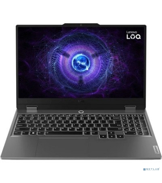 Ноутбук Lenovo LOQ 15IRX9/15.6' Full HD 1920x1080/Intel Core i7 13650HX/16 Gb/512 Gb SSD/nVidia GeForce RTX 3050 6GB/No OS/серый/2.38 кг