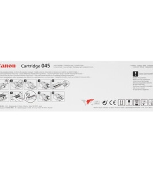 Картридж лазерный Canon 045C голубой, 1300 стр., для i-SENSYS MF631/633/635, LBP611