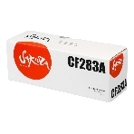 Картридж лазерный Sakura CF283A для HP LJ Pro M201n/M125nw/M127fw, черный, 1600 к., фото 1