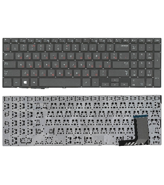 Клавиатура для ноутбука Samsung NP370R5E NP510R5E черная
