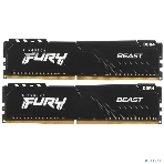 Оперативная память Kingston Fury Beast, DDR4, 32GB (2x16GB), 3200MHz, CL16, DIMM, с радиатором, черный, фото9