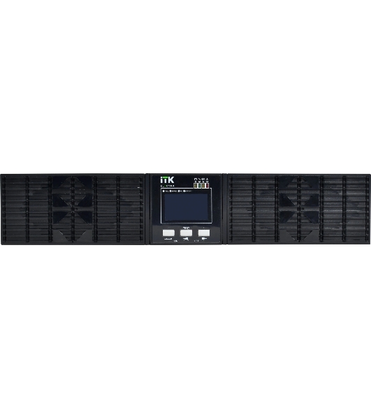 Источник бесперебойного питания Online Rackmount 3кВА/3кВт, однофазный с LCD дисплеем 72VDC с АКБ 2U 6х7AH