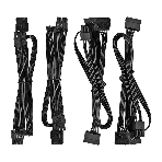 Блок питания серверный 500W ExeGate ServerPRO-500PAS (ATX, APFC, КПД 80% (80 PLUS), 12cm fan, 24pin, 2x(4+4)pin, 4xPCI-E, 6xSATA, 4xIDE, Cable Management, black), фото 1