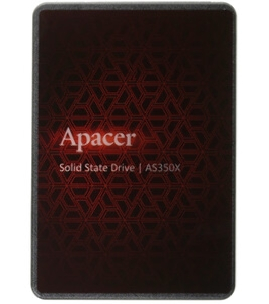 Накопитель SSD Apacer AS350X, 256Gb, 2.5', SATA III, R/W 560/540