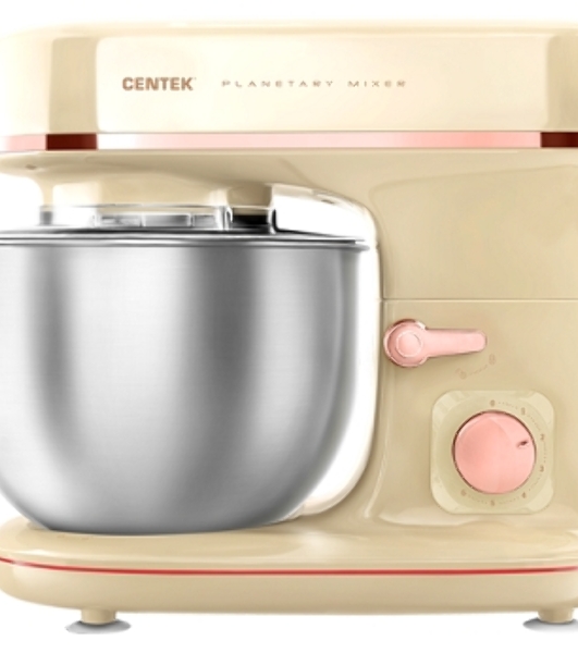 Миксер планетарный Centek CT-1139 бежевый