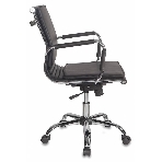 Кресло Бюрократ CH-993-Low/Black черный, экокожа, фото16