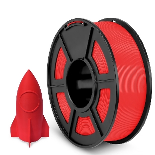 Филамент NVPrint PLA Red для 3D печати диаметр 1.75мм длина 330 метров масса 1 кг