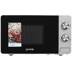 Микроволновая печь Gorenje MO20E1S серебристый, 20 л, 800 Вт, переключатели - поворотный механизм, фото11