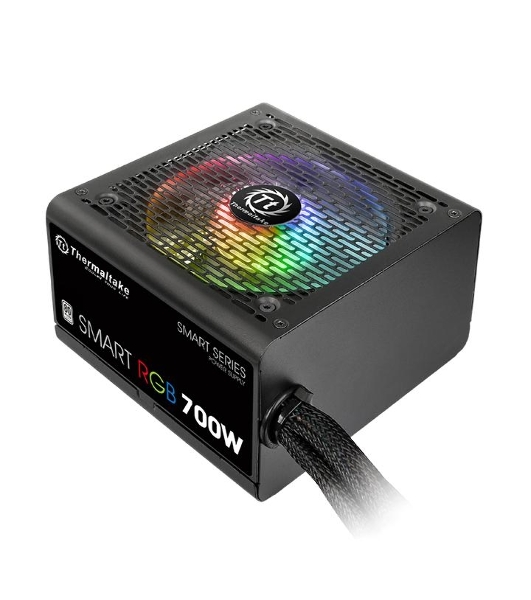 Блок питания Thermaltake Smart RGb (PS-SPR-0700NHSAWE-1), 700Вт, 80 PLUS, 120мм, черный