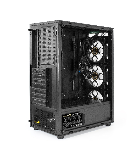 Компьютерный корпус Miditower ExeGate i3 BASE-NPX700 (ATX, БП 700NPX с вент. 12 см, с окном, 1*USB+1*USB 3.0, аудио, 4 вент. 12см с RGb подсветкой)