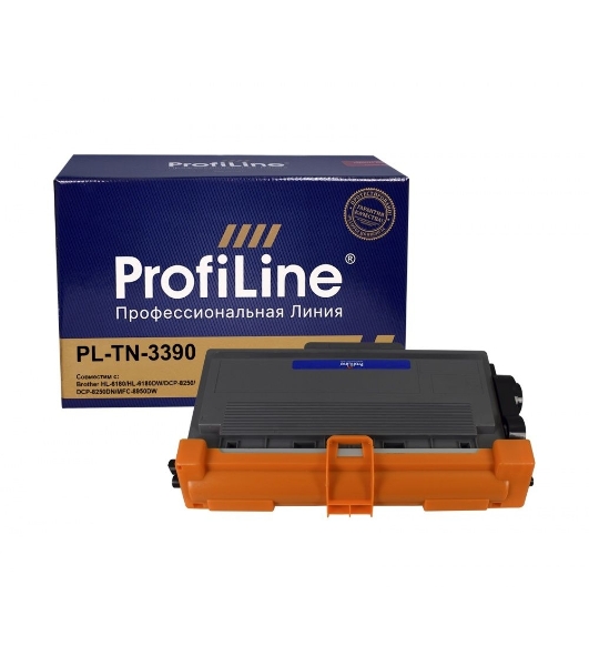 Картридж ProfiLine PL-TN-3390 для принтеров Brother DCP-8250DN/MFC-8950DW/8950DWT/HL-5470DW/6180DW/6180DWT 12000 к