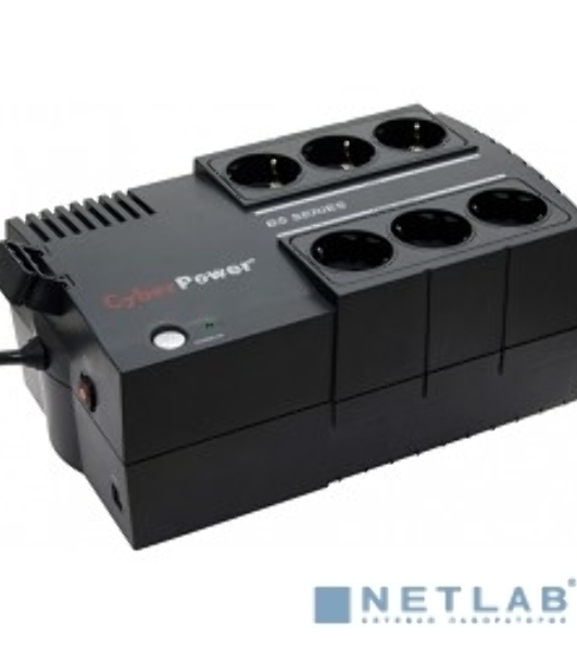 Источник бесперебойного питания CyberPower BS650E черный 650VA