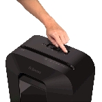 Шредер Fellowes PowerShred LX70 черный (секр.P-4)/перекрестный/11лист./18лтр./скрепки/скобы/пл.карты, фото9